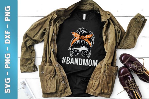Band Mom Messy Bun Mother s Love SVG Review