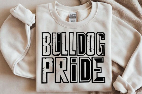 Bulldog Pride SVG Grunge Mascot: A Designer's Review