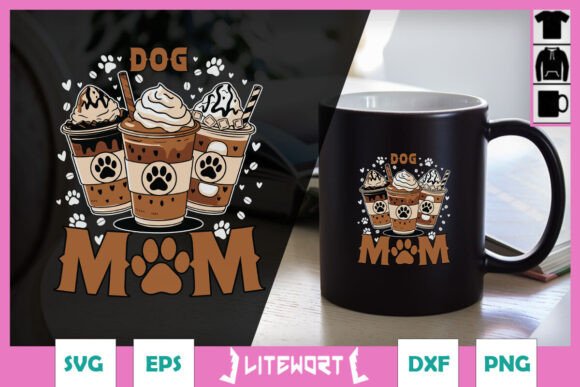Dog Mom Pet Mama Coffee Lover SVG: Embroidery Designer Review