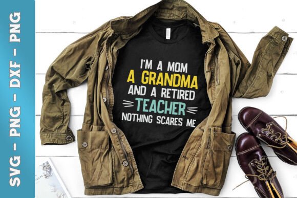 I’m a Mom, a Grandma & Retired Teacher SVG: Embroidery Review