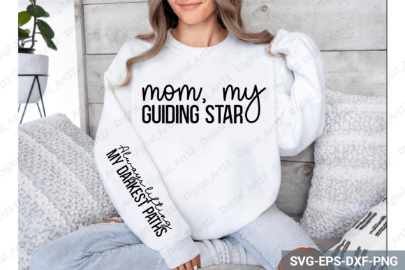 Mom My Guiding Star Sleeve SVG Design: Real Project Review