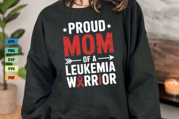 Proud Mom of a Leukemia Warrior SVG PNG Review