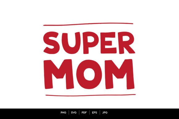 Super Mom Typography: Real Embroidery Design Review