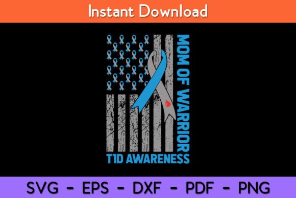Type 1 Diabetes Awareness T1D Mom of